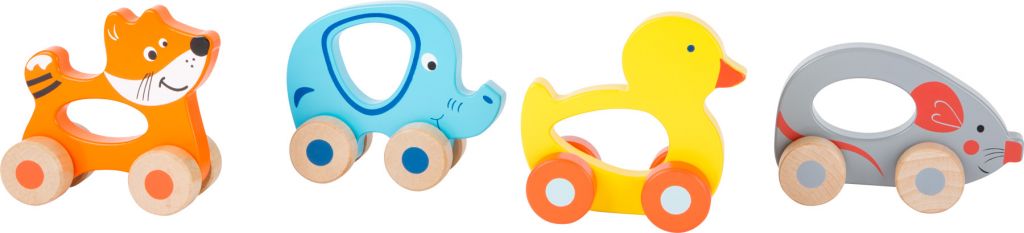 E-shop Small Foot Drevené zvieratká do ruky 1 ks