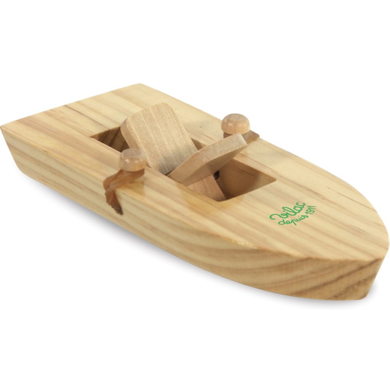 E-shop Drevená loďka na gumičkový pohon