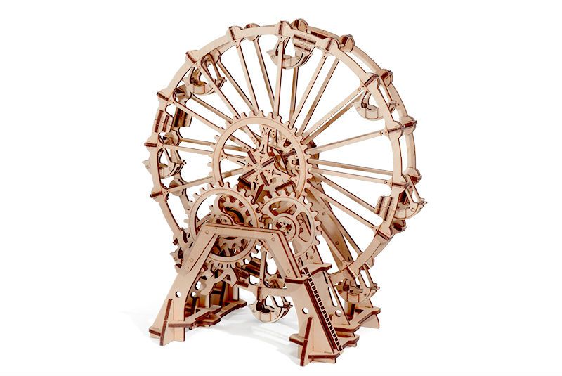 Wood Trick 3D mechanické puzzle - Vyhliadkové koleso 219 ks