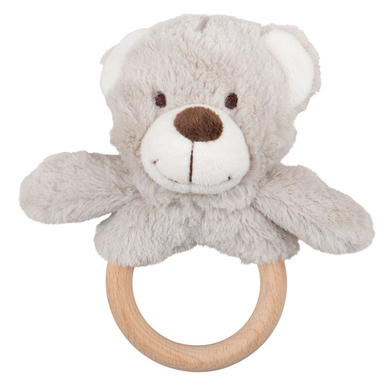 E-shop Bigjigs Toys Dotykový krúžok Macko