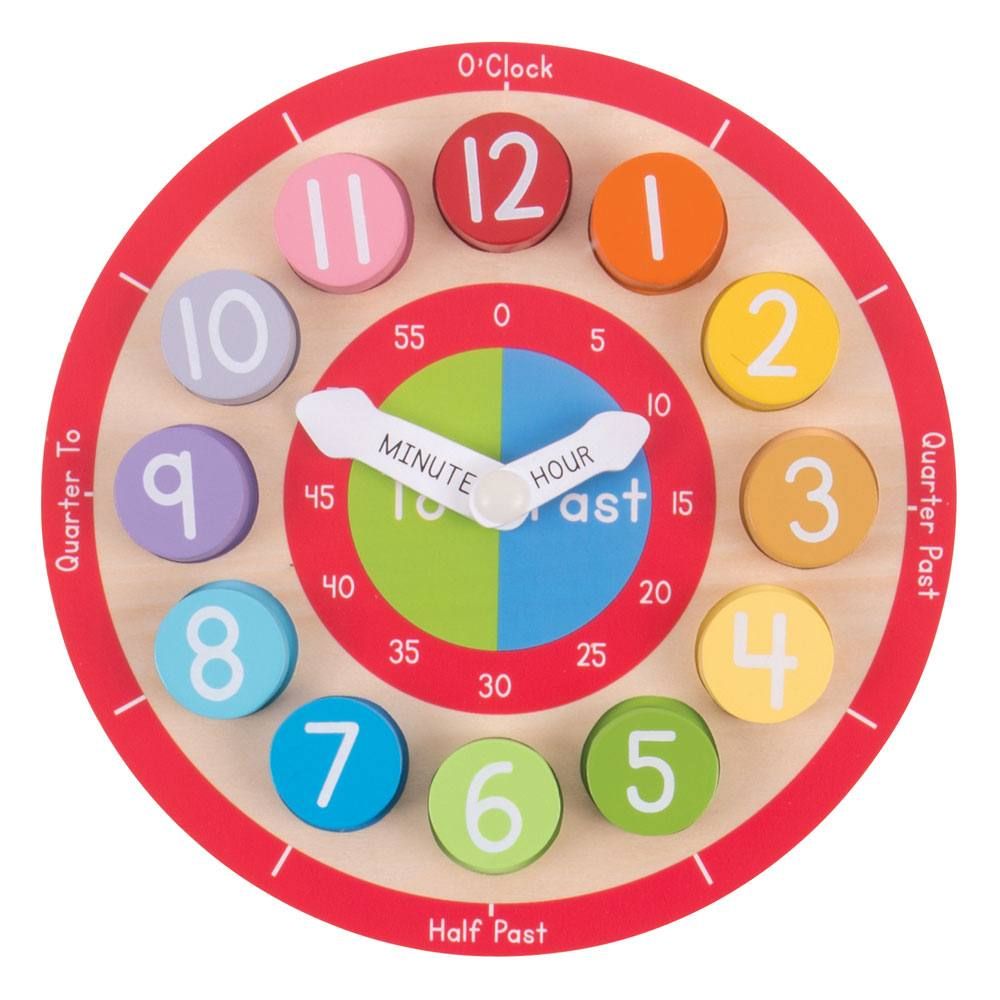 E-shop Bigjigs Toys Edukatívne hodiny