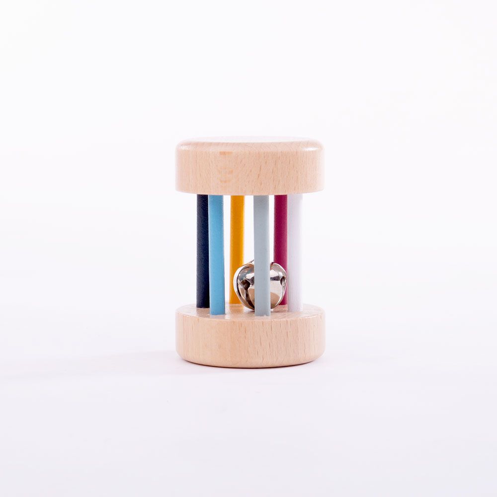 E-shop Bigjigs Toys Hrkálka Drevený valček