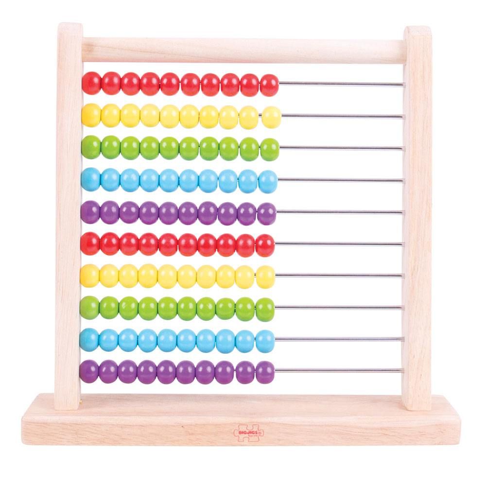 E-shop Bigjigs Toys Drevené počítadlo