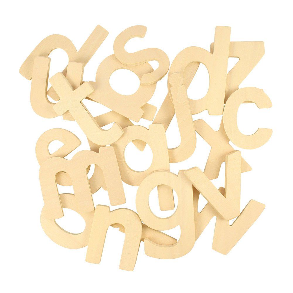 E-shop Bigjigs Toys Drevené šablóny Malá abeceda