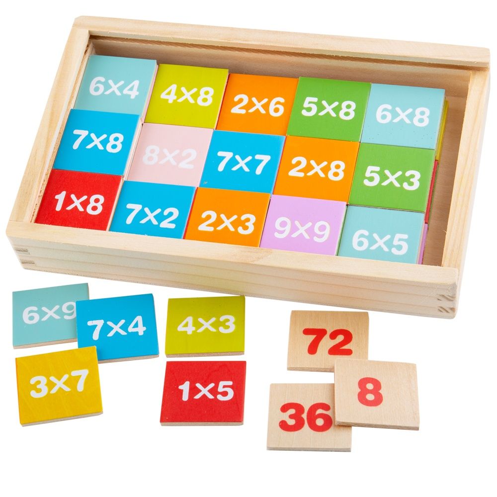 E-shop Bigjigs Toys Násobilka v krabičke