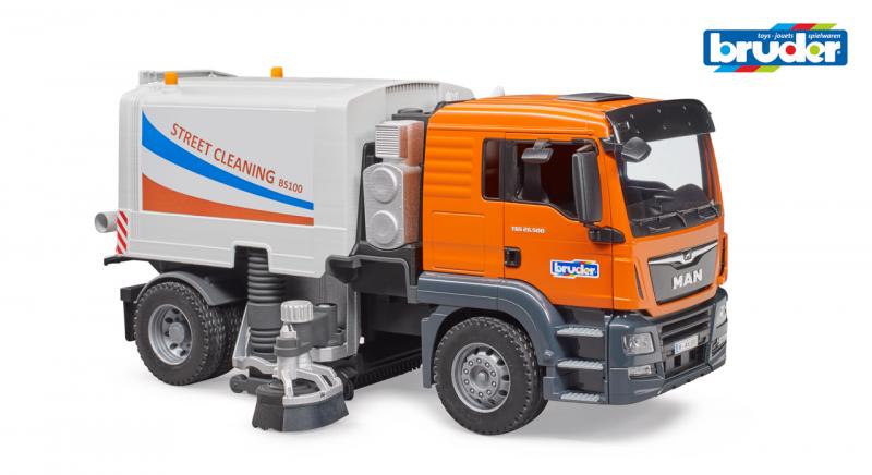 E-shop Bruder 3780 MAN TGS pouličné zametacie auto