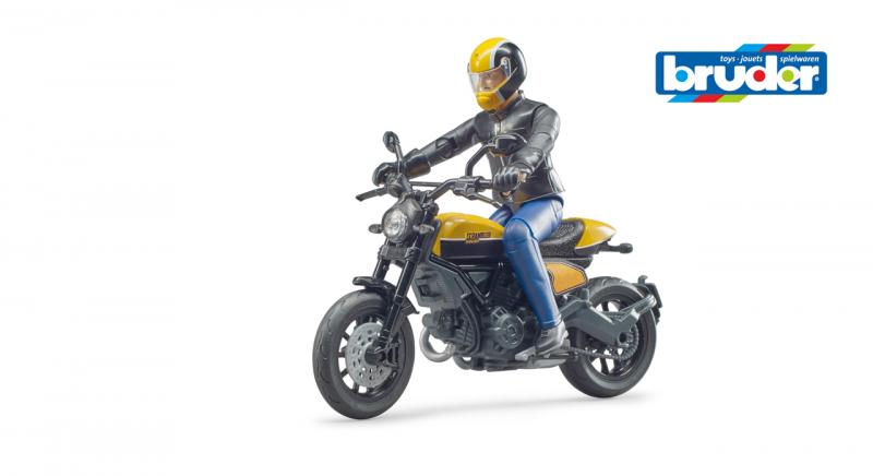E-shop Bruder 63053 bworld motorka Scrambler Ducati s vodičom