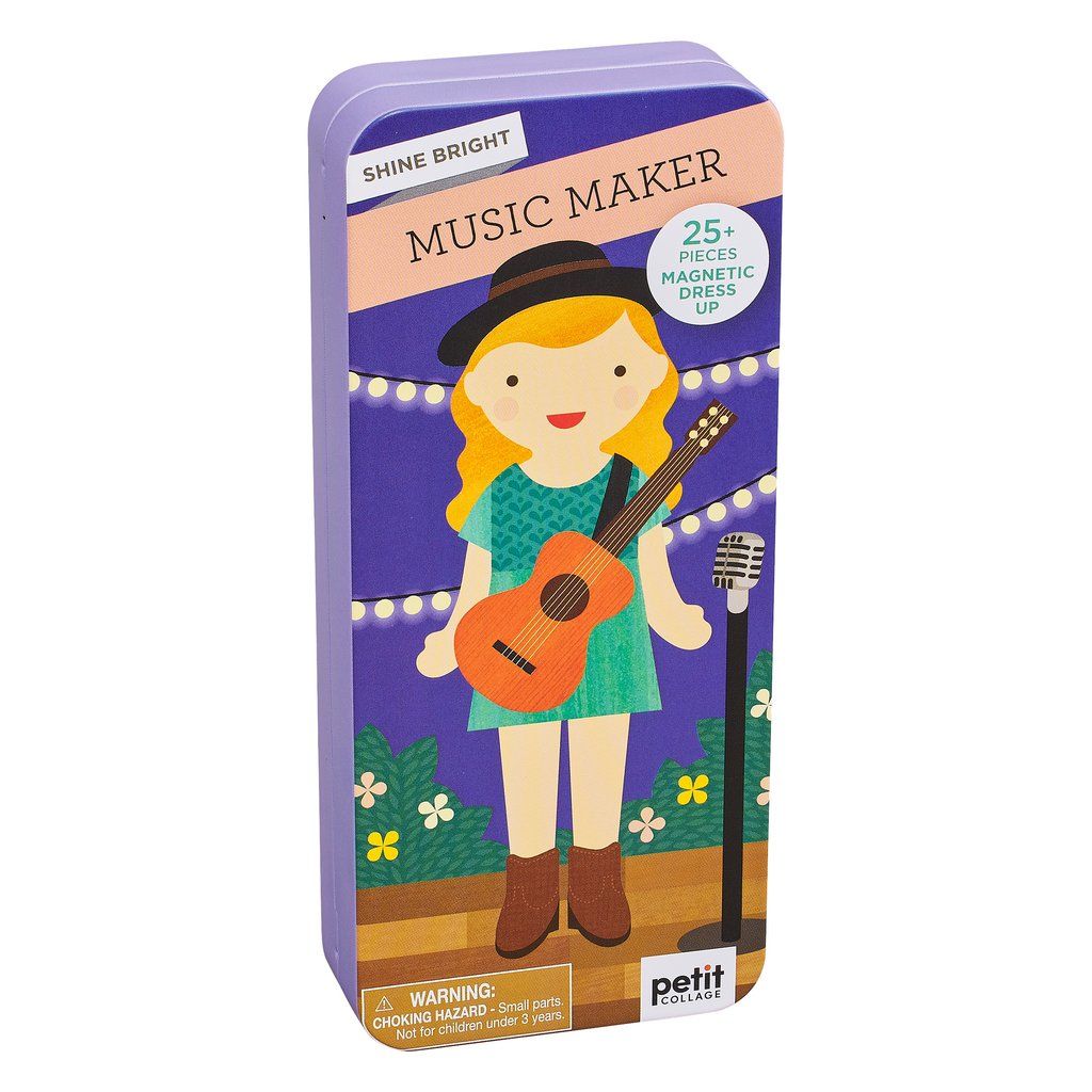 E-shop Petitcollage Magnetické puzzle Muzikantka