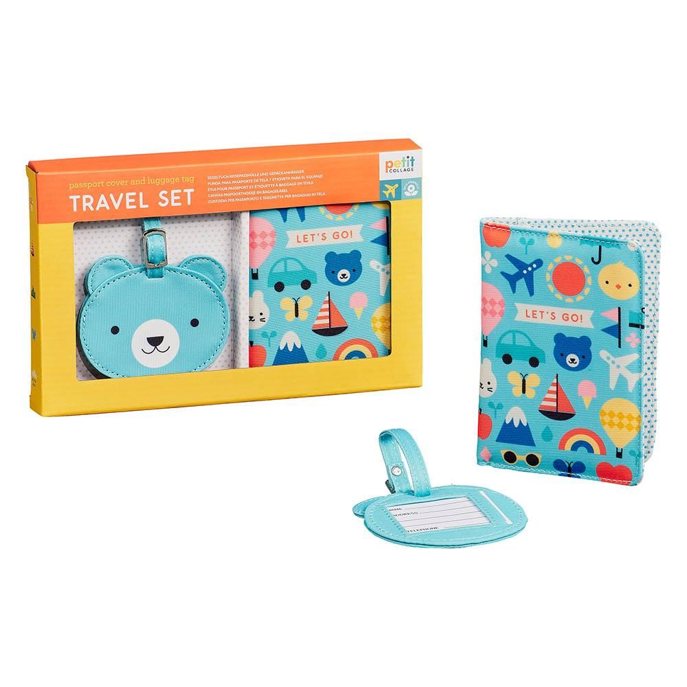 E-shop Petitcollage Obal na doklady a menovka Medvedík