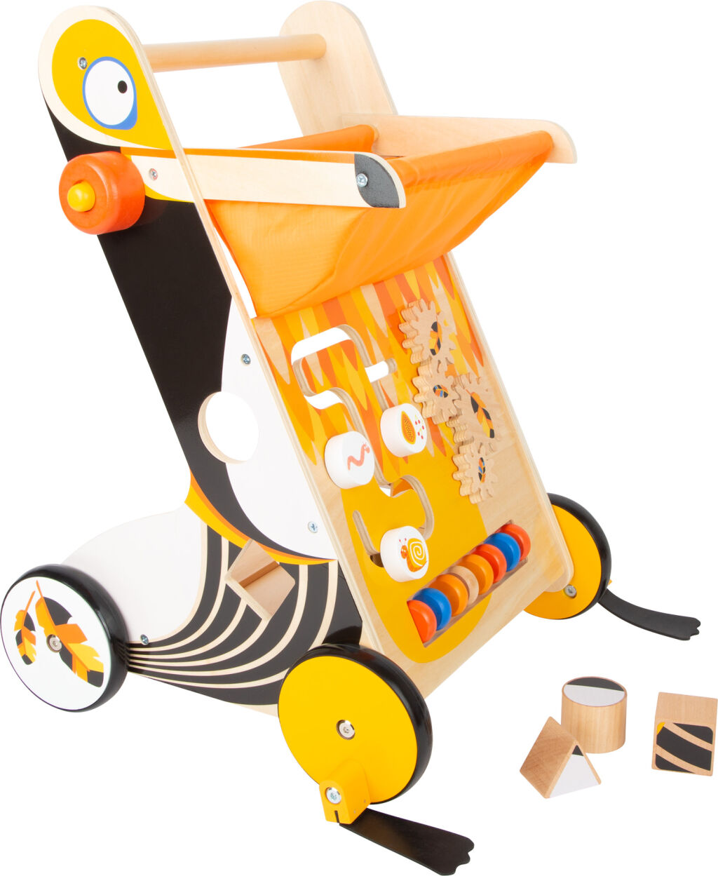 E-shop Drevené chodítko pre deti Tukan