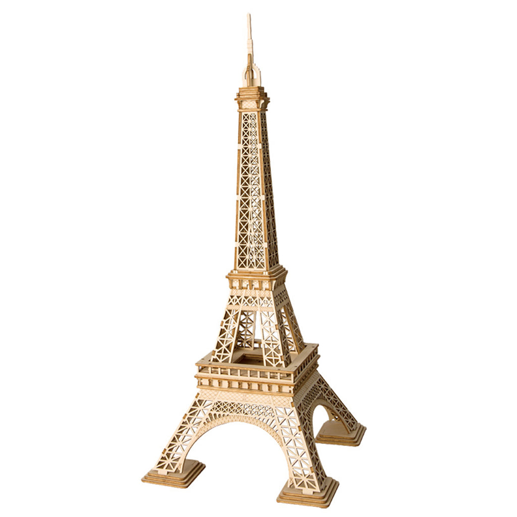 E-shop RoboTime Drevené 3D puzzle Eiffelova veža 122 ks