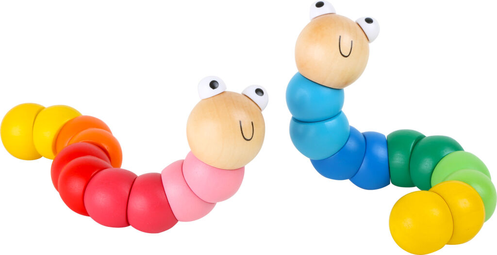 E-shop Small Foot Ohybná húsenica malá 1 ks