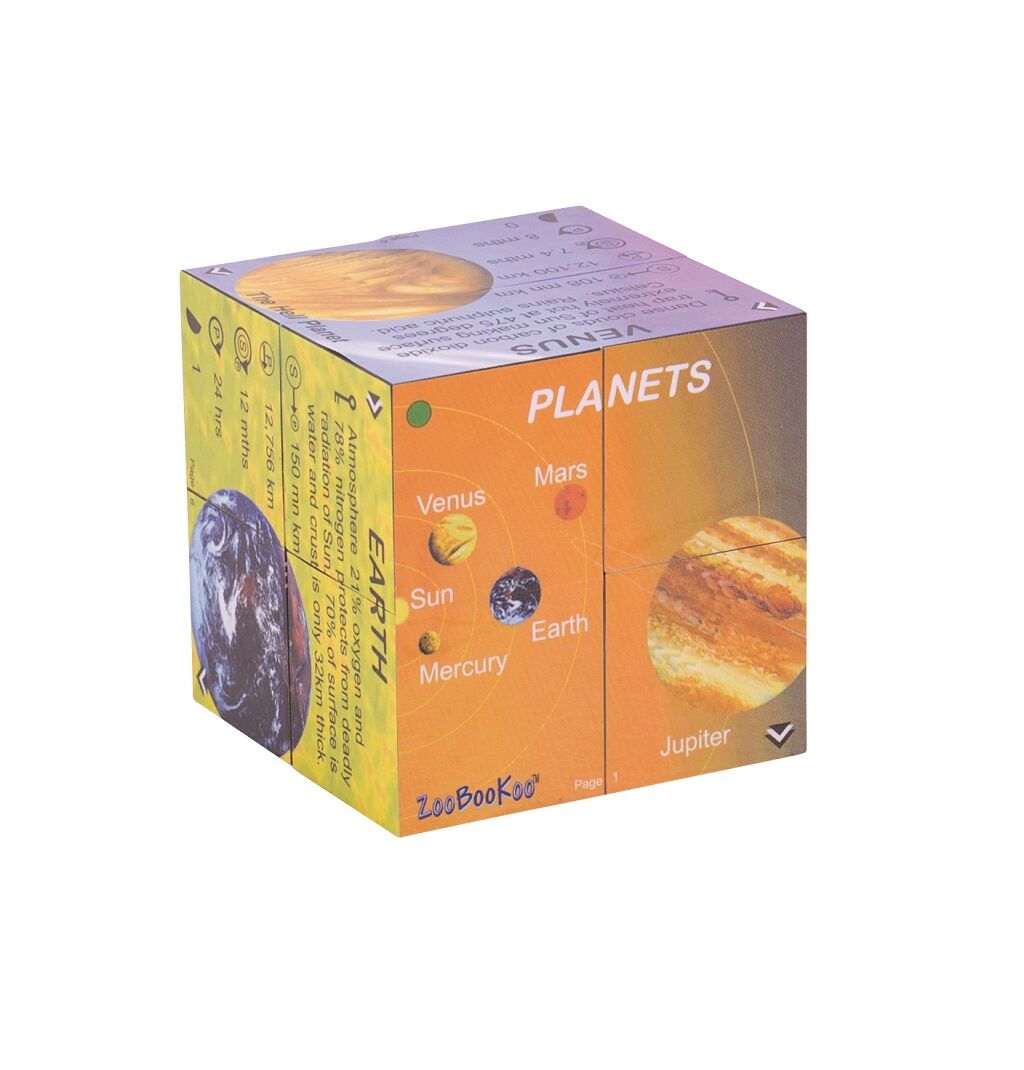 E-shop Kniha v kocke Planéty