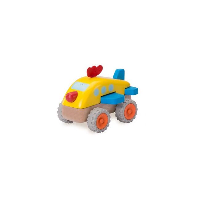 E-shop Wonderworld Drevené mini lietadlo Kurča