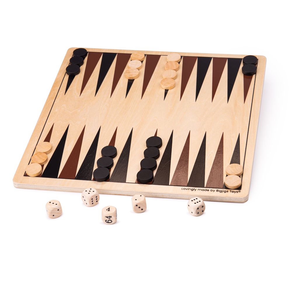 E-shop Drevený backgammon