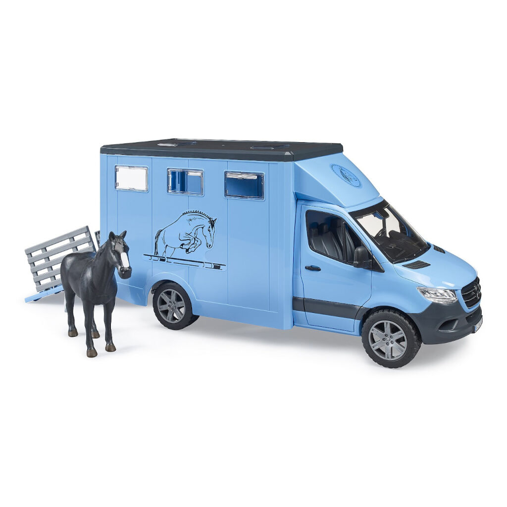 E-shop Bruder 2674 Vozidlo na prepravu zvierat MB Sprinter s figúrkou koňa