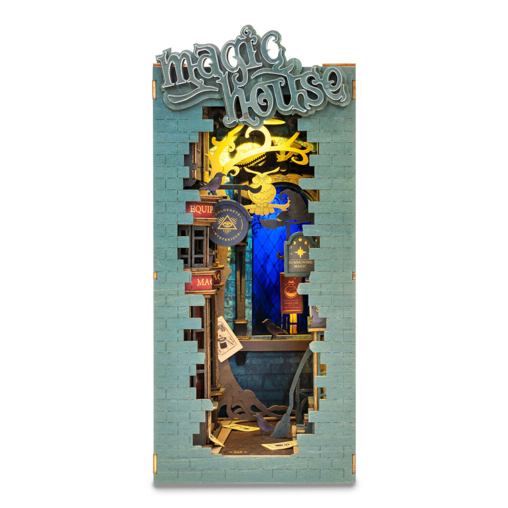 E-shop RoboTime Drevené 3D puzzle Miniatúra Kúzelnícka ulička
