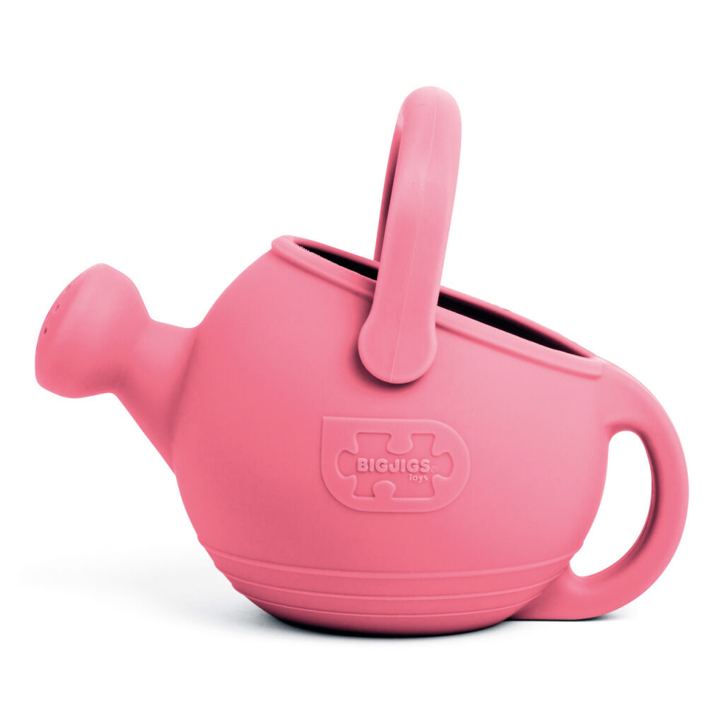 E-shop Bigjigs Toys Silikónová kanvička ružová Coral