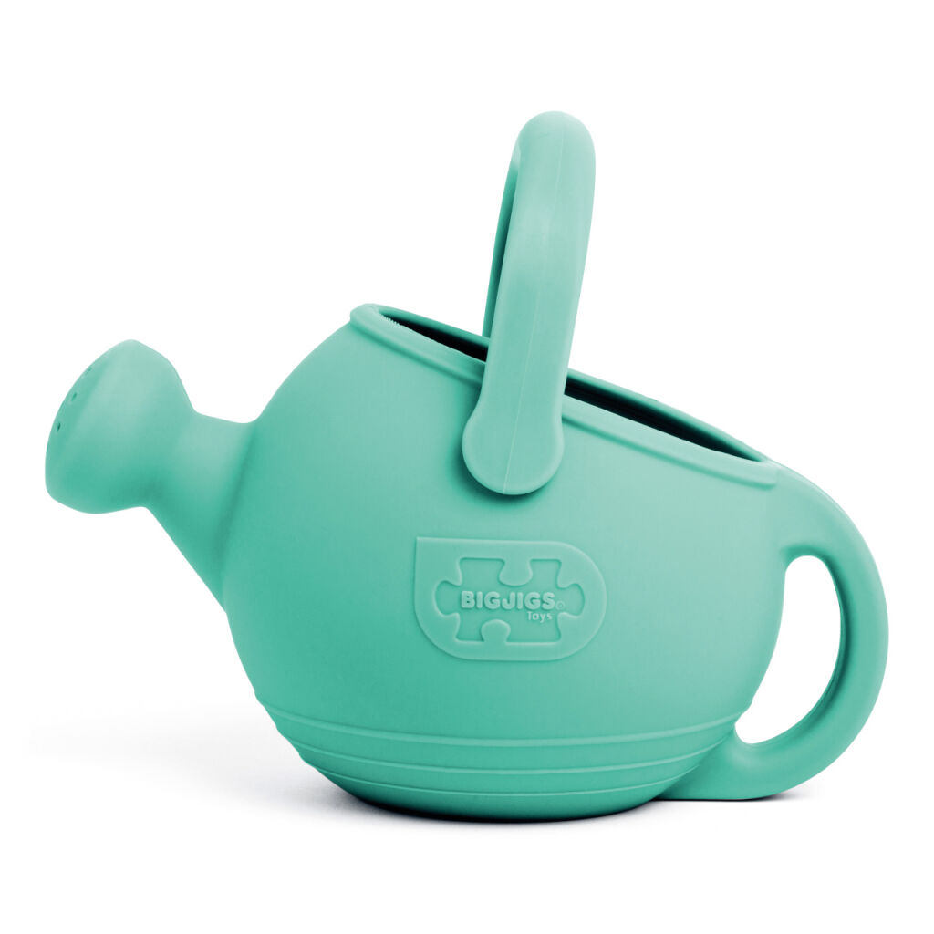 E-shop Bigjigs Toys Silikónová kanvička zelená Eggshell