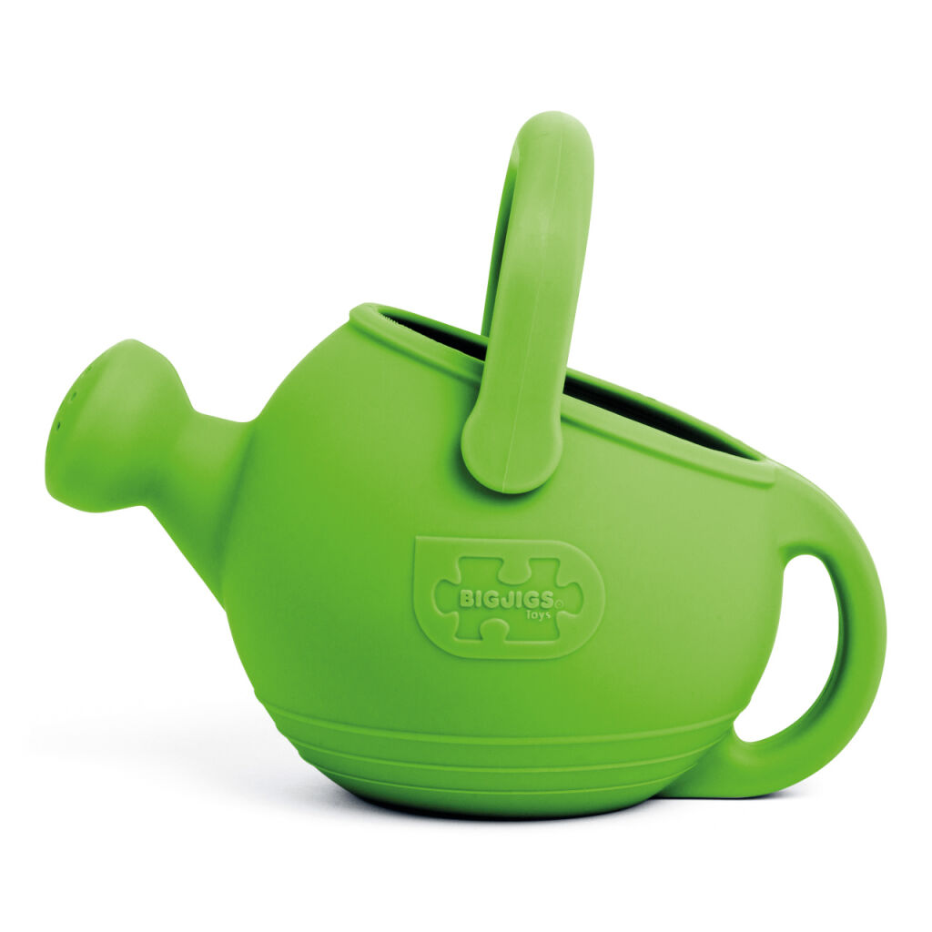 E-shop Bigjigs Toys Silikónová kanvička zelená Meadow