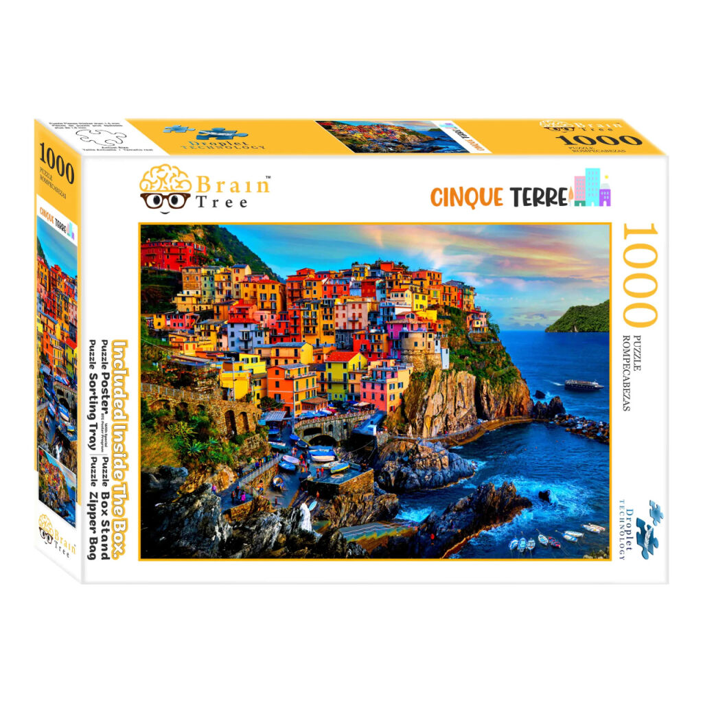 E-shop Brain Tree Puzzle Cinque Terre 1000 dielikov