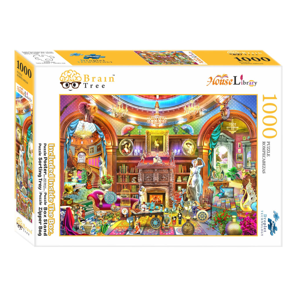 E-shop Brain Tree Puzzle Domáca knižnica 1000 dielikov