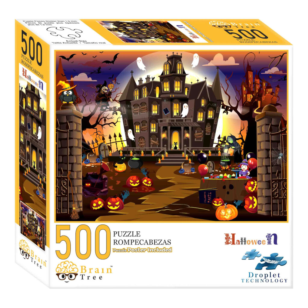 E-shop Brain Tree Puzzle Halloween 500 dielikov