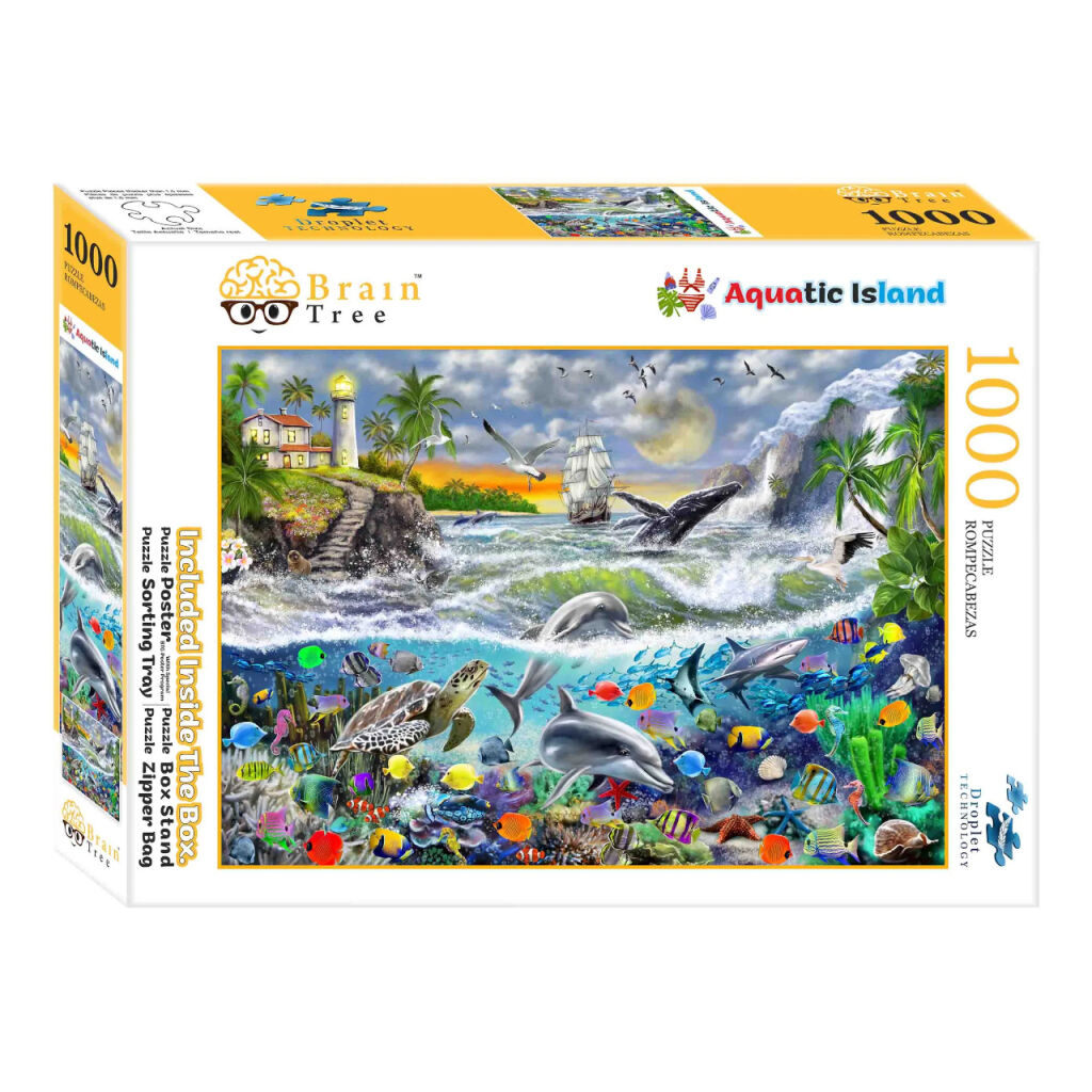 E-shop Brain Tree Puzzle Ostrovná zátoka 1000 dielikov