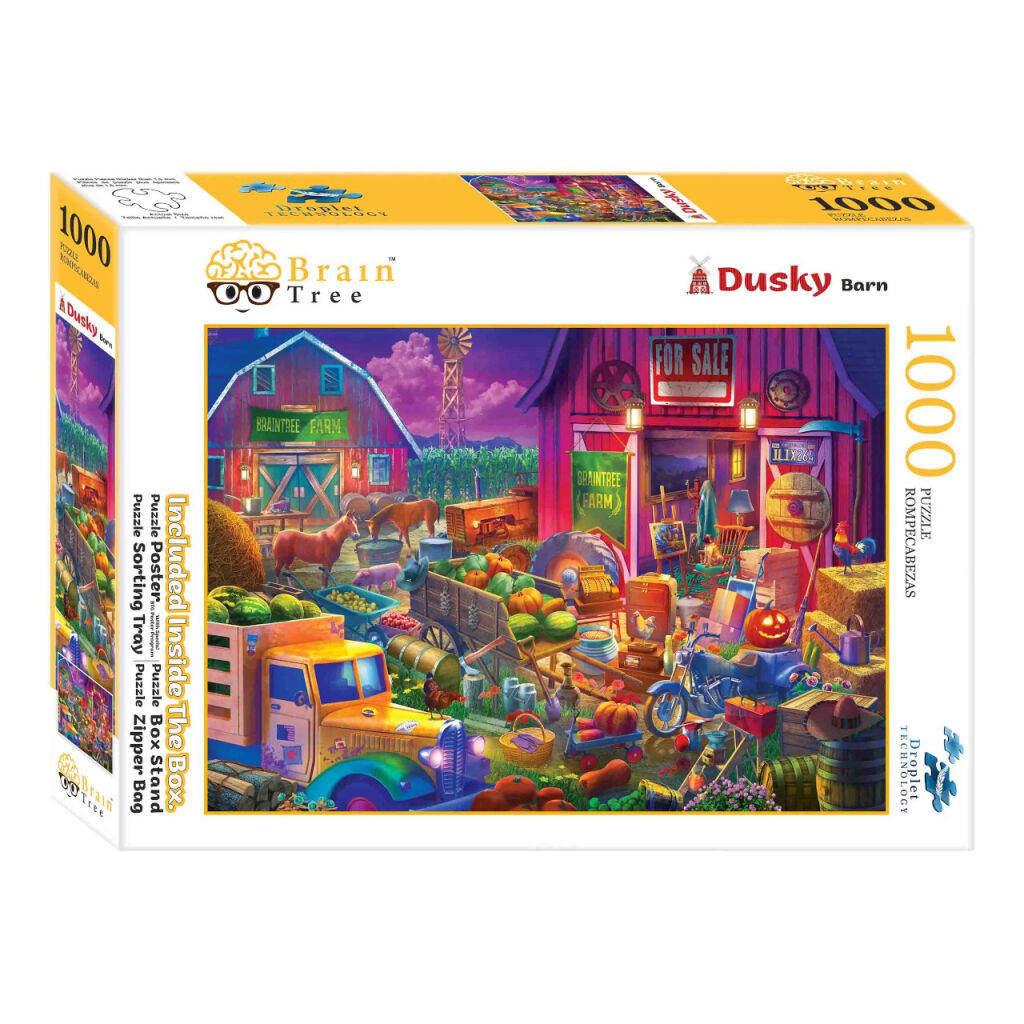 E-shop Brain Tree Puzzle Súmrak na dvore 1000 dielikov