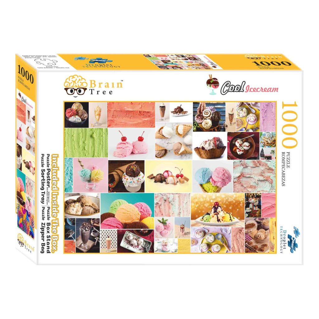 E-shop Brain Tree Puzzle Svet zmrzliny 1000 dielikov