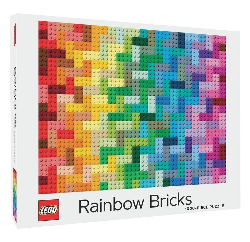 E-shop Chronicle Books Puzzle LEGO® Dúhové kocky 1000 dielikov