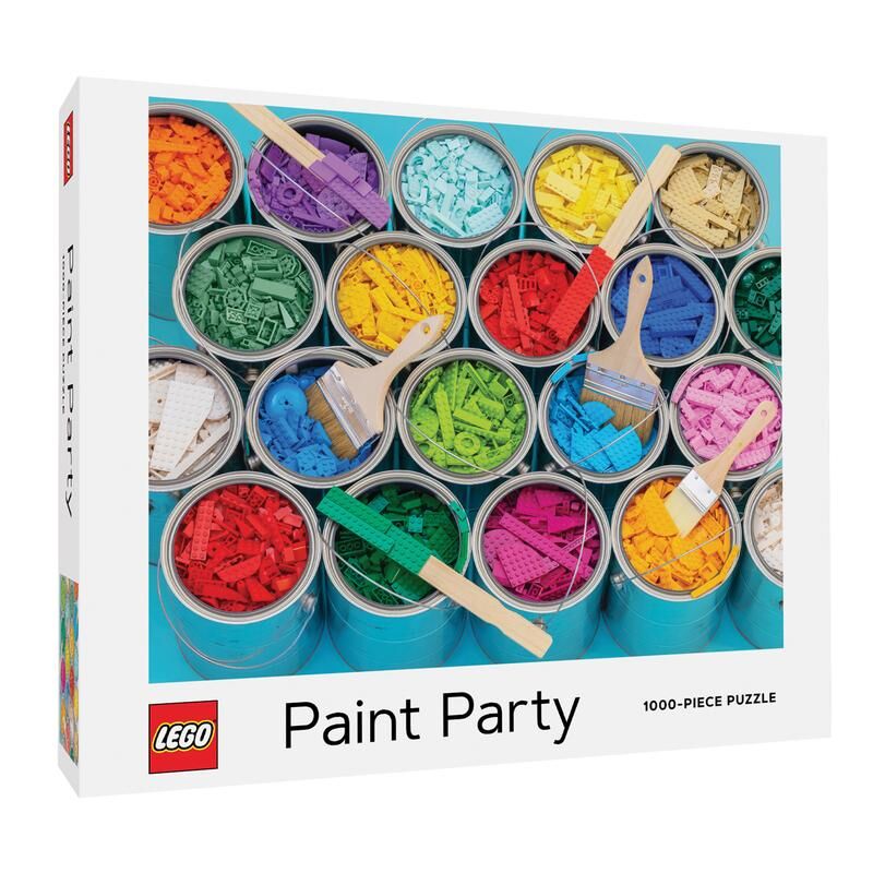 E-shop Chronicle Books Puzzle LEGO® Maliarska párty 1000 dielikov