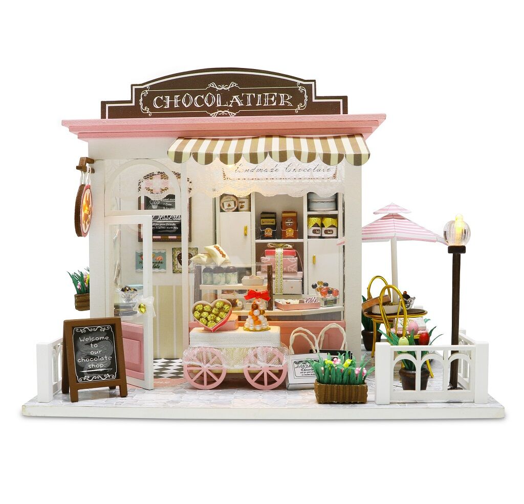 E-shop Dvěděti Miniatúra domčeka Čokoládovňa