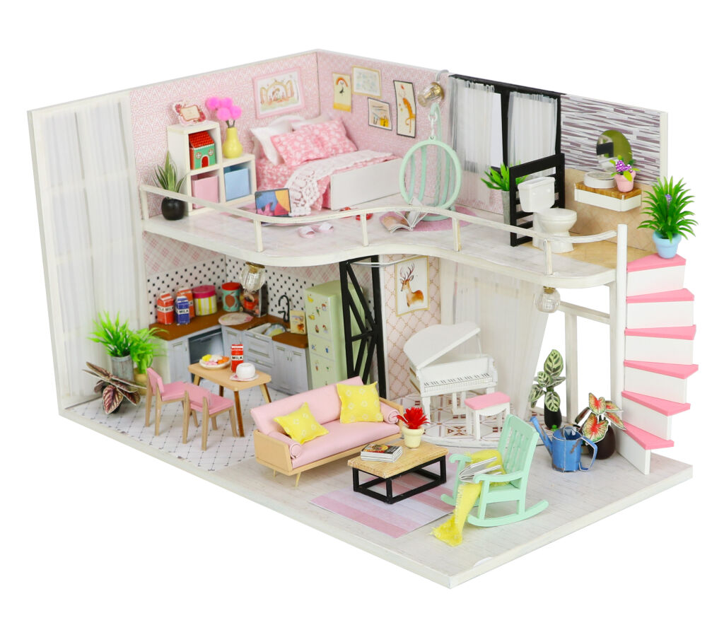 E-shop Dvěděti Miniatúra domčeka Dom Anninej ružovej melódie