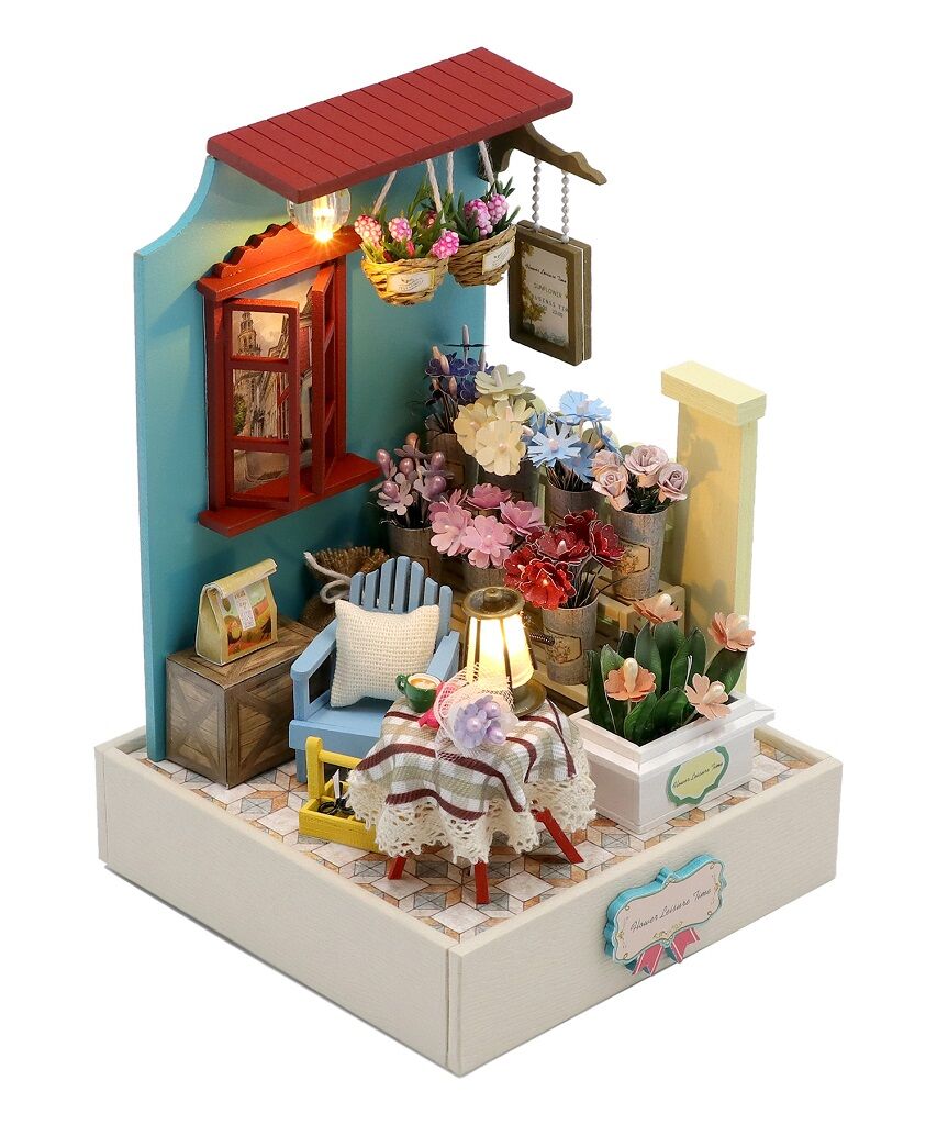 E-shop Dvěděti Miniatúra domčeka Izba kvetinového odpočinku