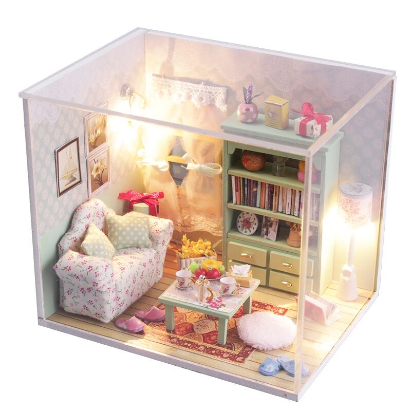 E-shop Dvěděti Miniatúra domčeka Rodinná sieň
