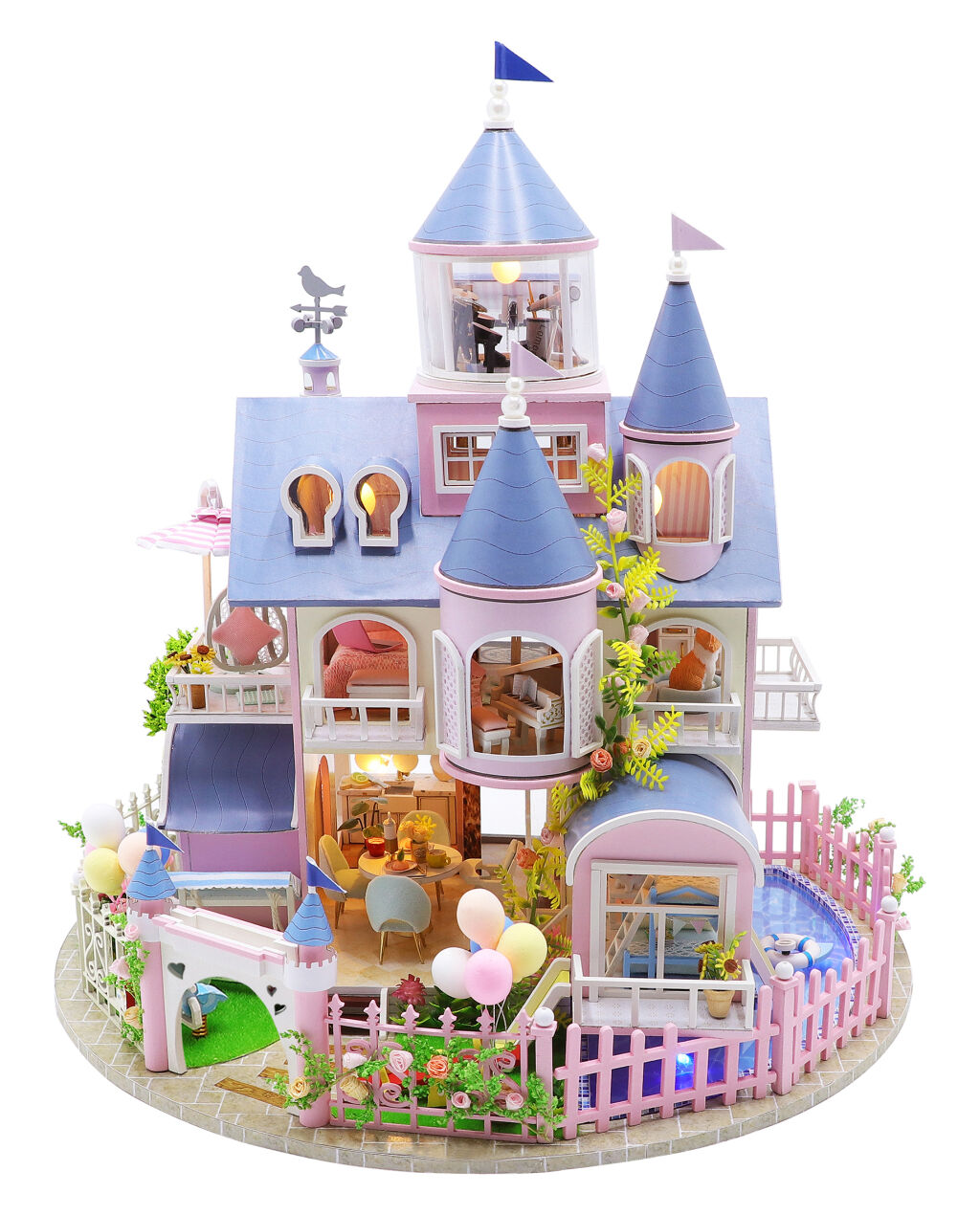 E-shop Dvěděti Miniatúra domčeka Rozprávkový zámok