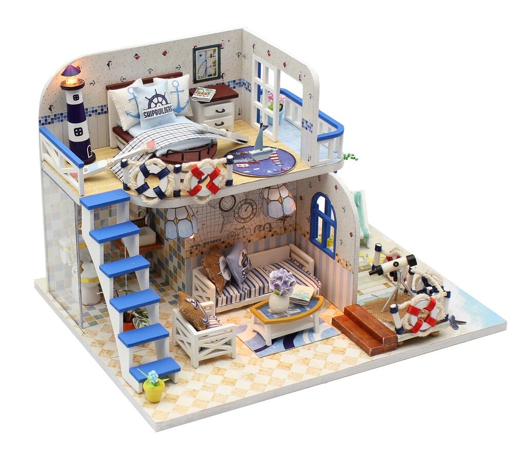 E-shop Dvěděti Miniatúra domčeka U Modrého pobrežia