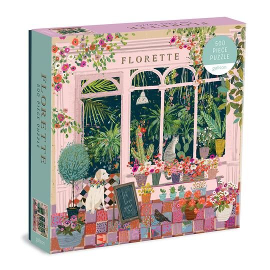 E-shop Galison Puzzle Florette 500 dielikov