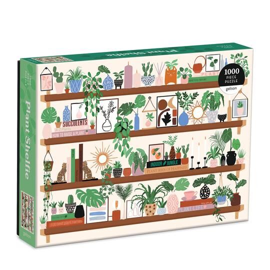 E-shop Galison Puzzle Police s rastlinami 1000 dielikov