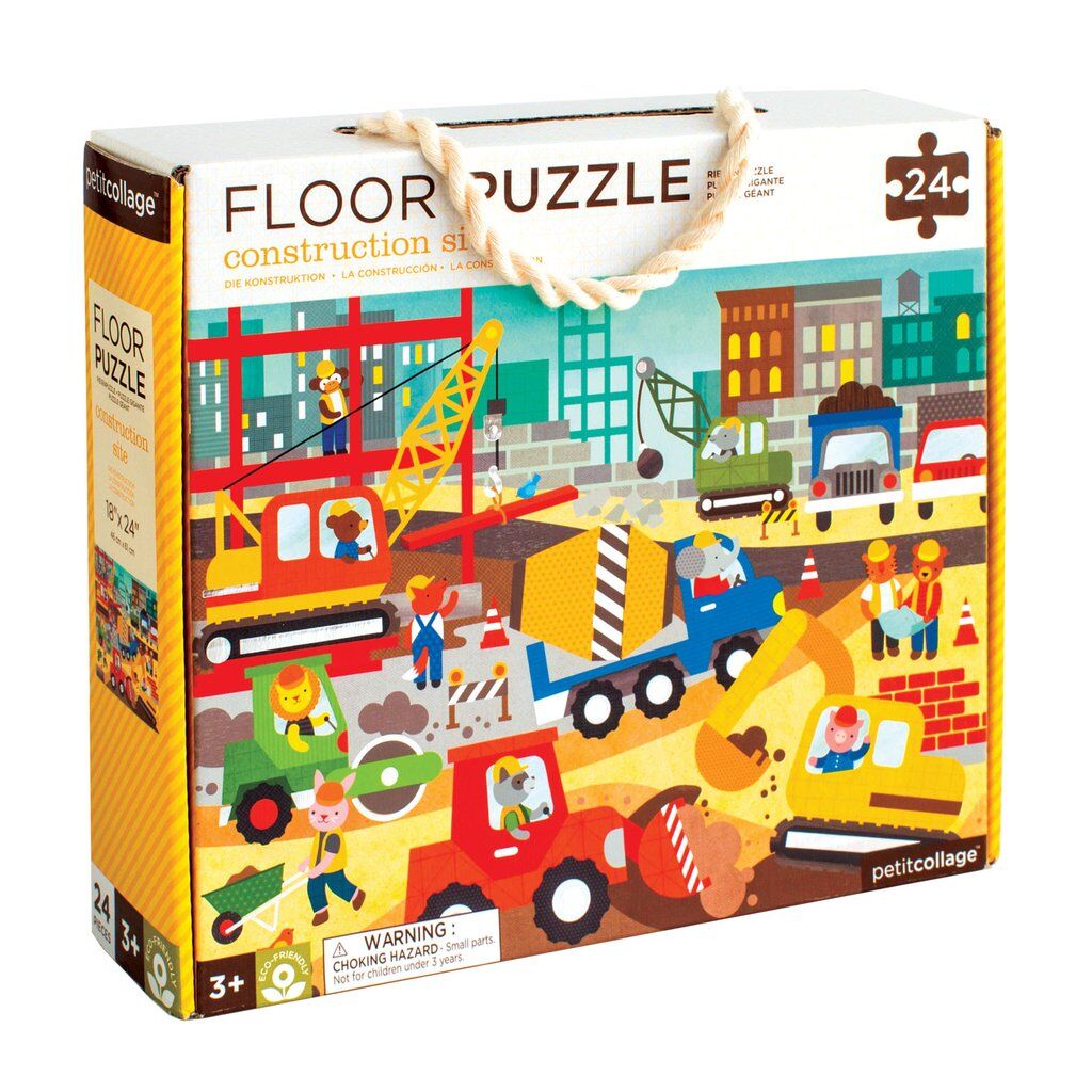 E-shop Petitcollage Podlahové puzzle Stavba v meste