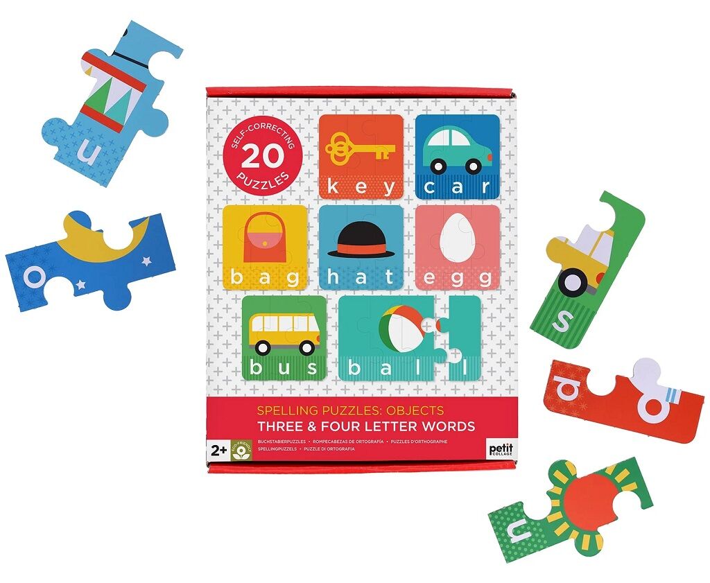 E-shop Petitcollage Puzzle Moje prvé hláskovanie s predmetmi