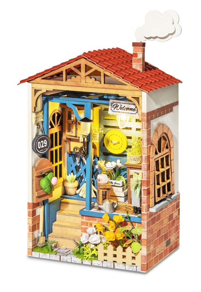 E-shop RoboTime Drevené 3D puzzle Miniatúra domčeka Dvor snov