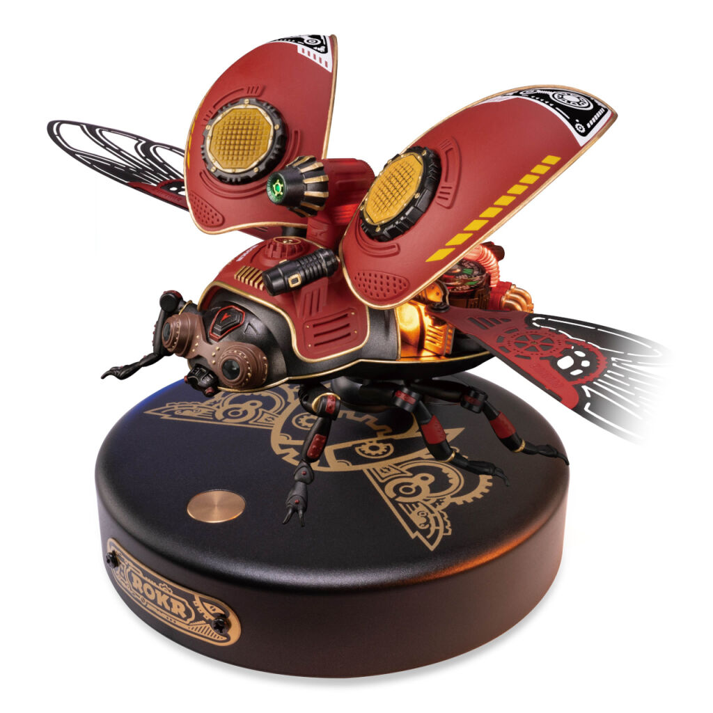 E-shop RoboTime Drevené 3D puzzle Model prieskumného chrobáka