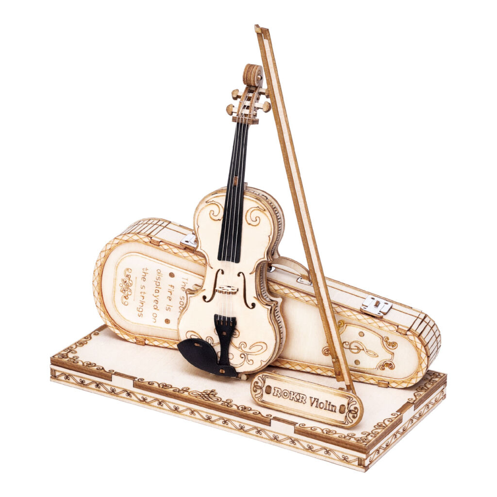 E-shop RoboTime Drevené 3D puzzle Viola