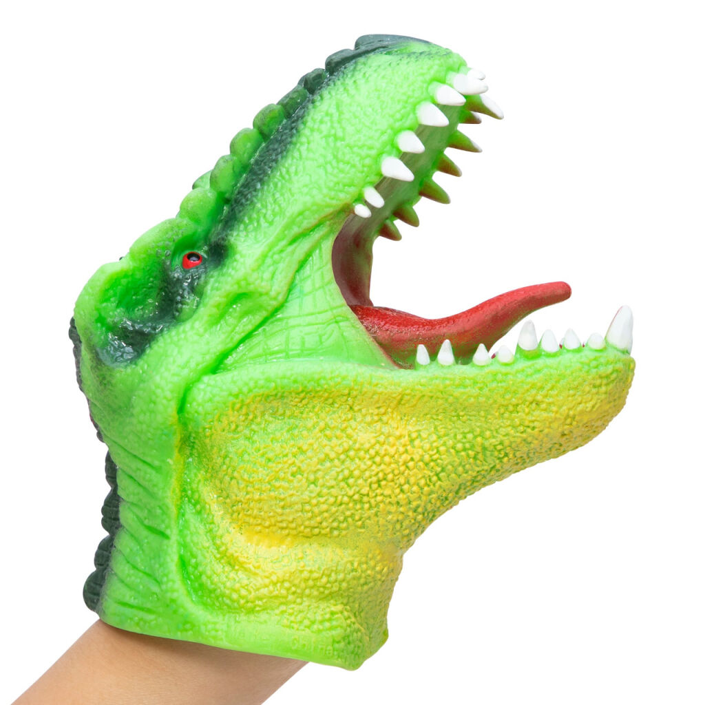 E-shop Schylling Maňuška na ruku Dinosaurus - zelený