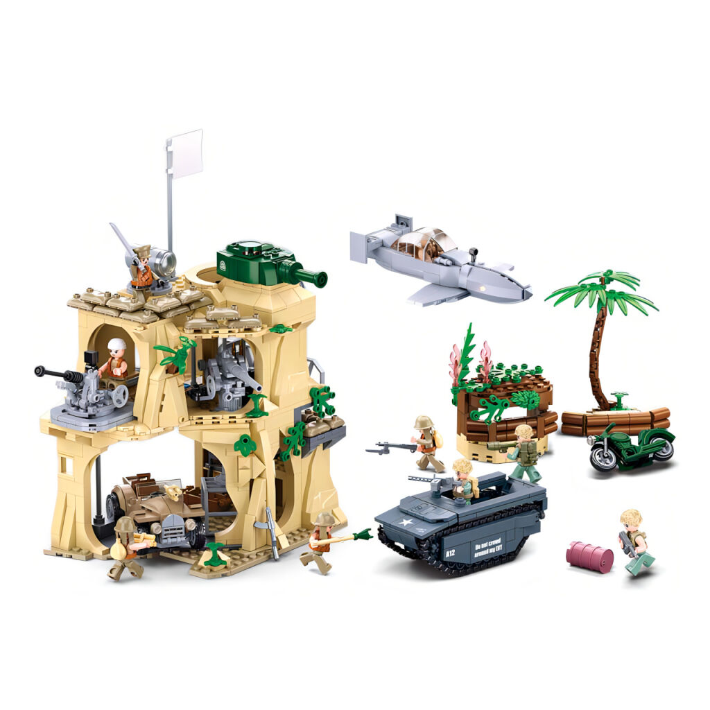 E-shop Sluban Army WW2 M38-B1111 Bitka o Iwo Jimu