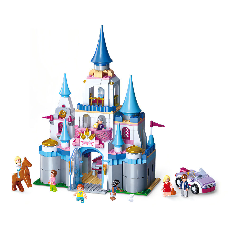 E-shop Sluban Girls Dream Holidays M38-B0610 Romantický zámok