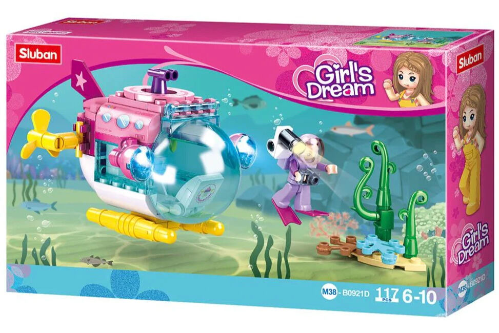 E-shop Sluban Girls Dream M38-B0921D Ponorka