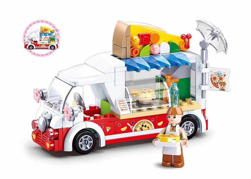 E-shop Sluban Girls Dream M38-B0993D Pizza vozidlo